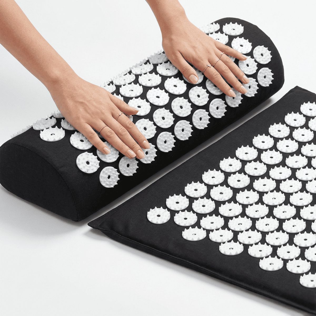 MOVI - Alfombra de Acupresión 3 en 1 + Almohada y Bolso - Yoga y Alivio Dolor