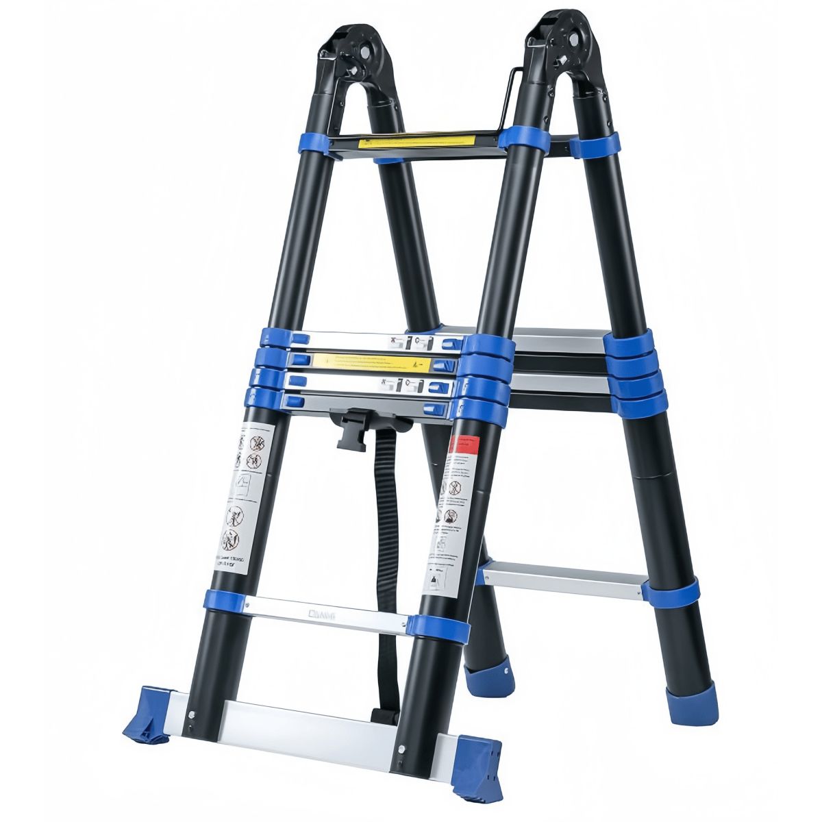 DANMI - Escalera Aluminio Telescopica Multiuso 5 Metros Danm