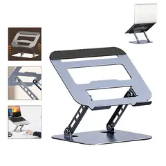 GENERICO - Soporte Base Para Notebook General Giro 180 Multifuncional