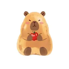 GENERICO - Globo de capibara con manzana 47x65cm