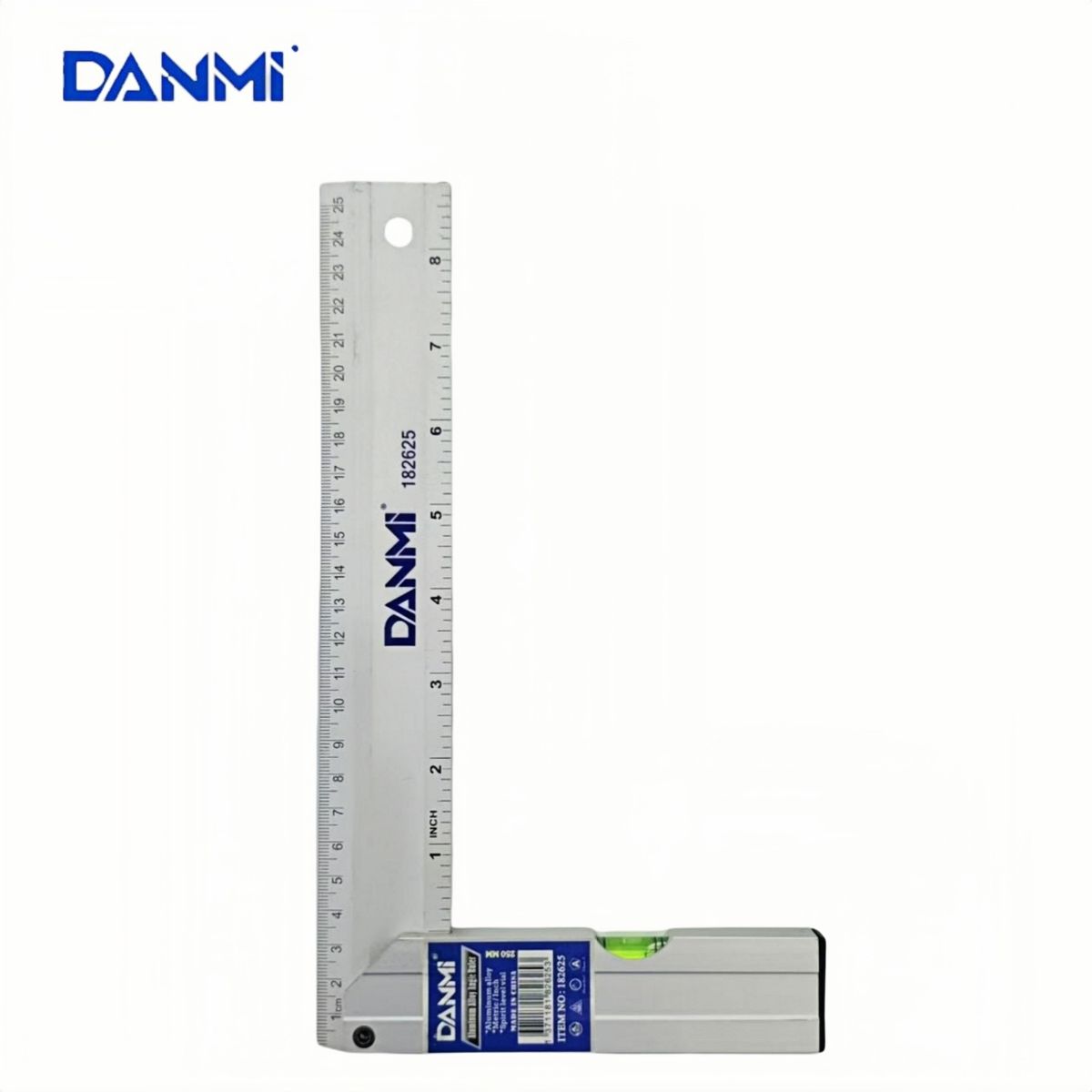 DANMI - Escuadra Carpintero Esquina 250mm Aleación De Aluminio Danmi