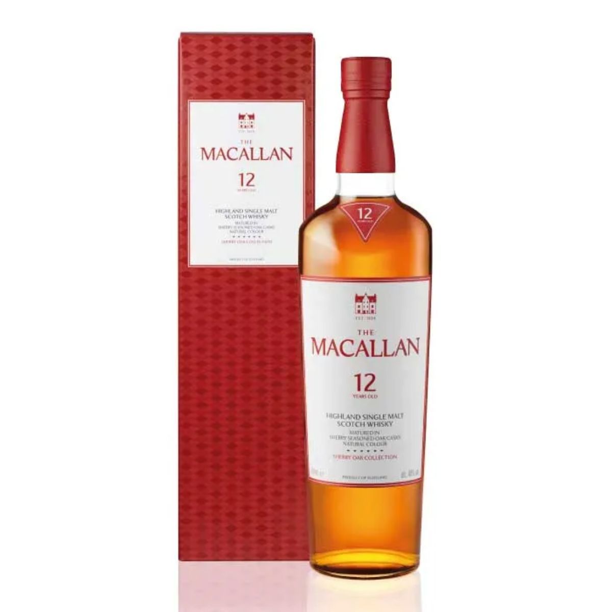 MACALLAN - Whisky The Macallan Sherry Oak 12 Años 700cc