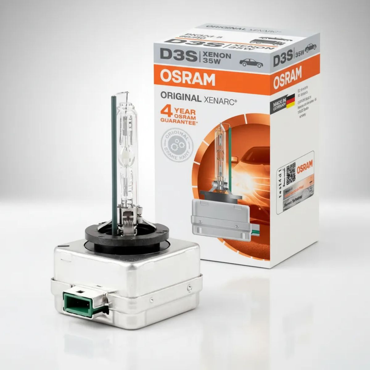 OSRAM LEDVANCE - Ampolleta Xenón D3S OSRAM 66340 35W PK32d-2 HCB 6000K