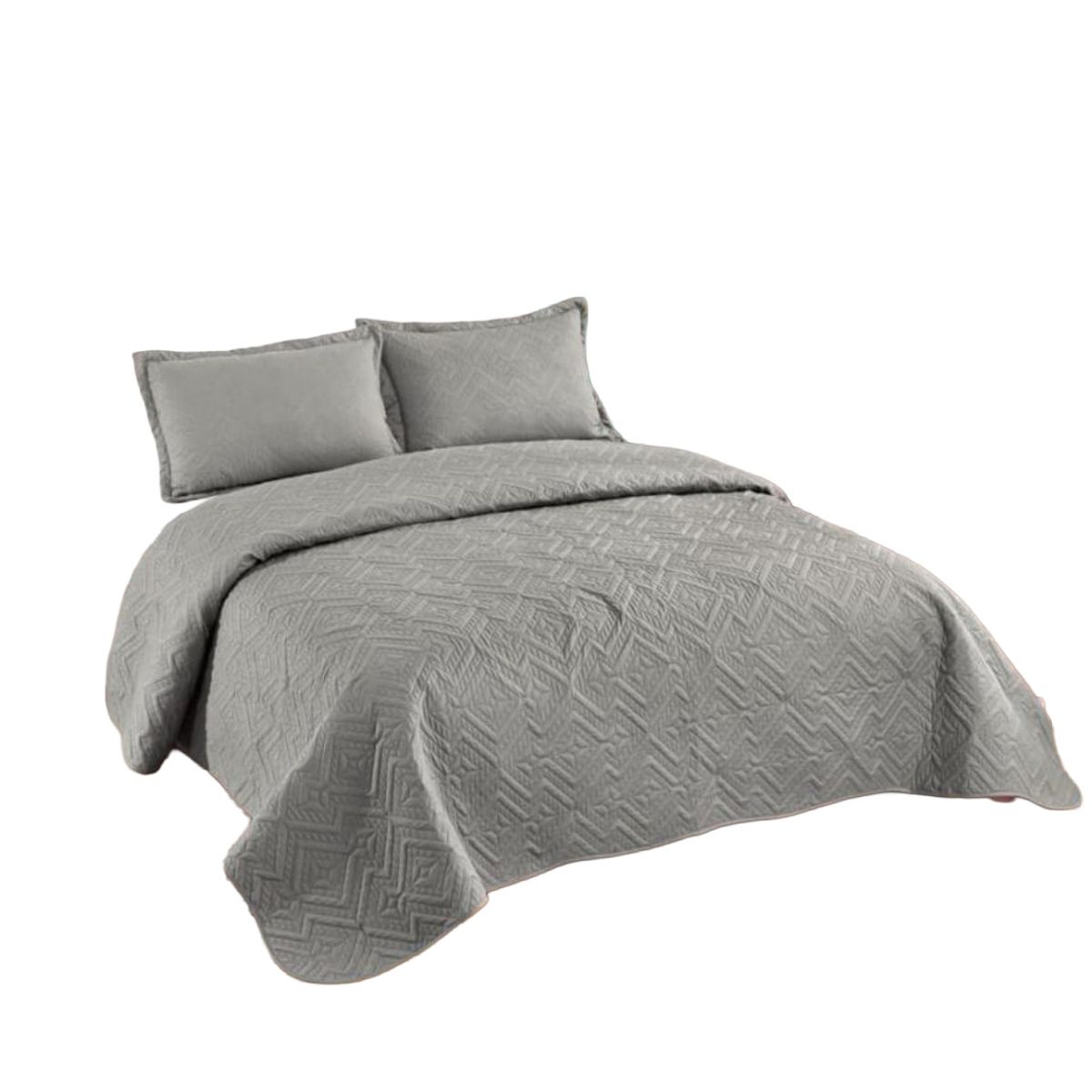 GENERICO - Cubre Cama De Verano Unicolor 2 Plazas