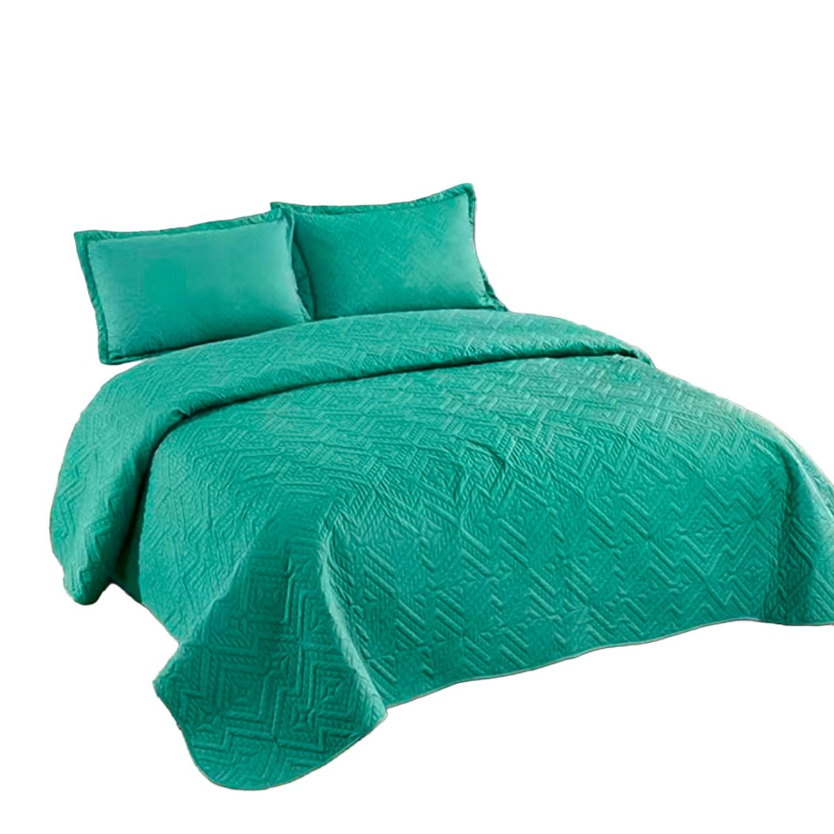 GENERICO - Cubre Cama De Verano Unicolor 2 Plazas