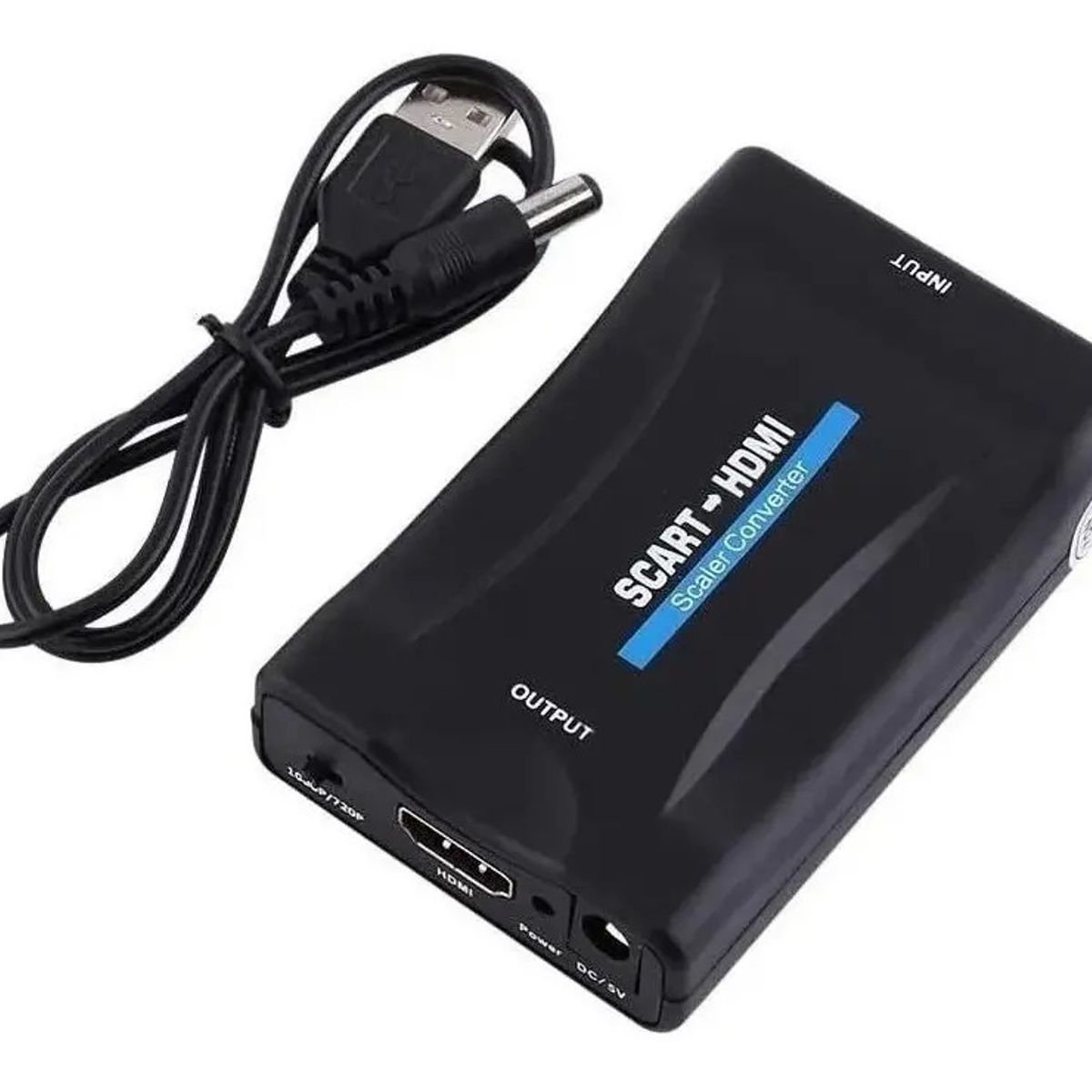 GENERICO - 1080p Adaptador Conversor Scart A Hdmi Audio Video  240062 240062 C616