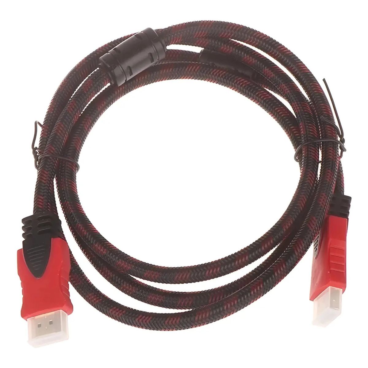 GENERICO - 5 Cable Hdmi 1.5 Metros Full Hd Blindado,enmallado Reforzado 260001-02029
