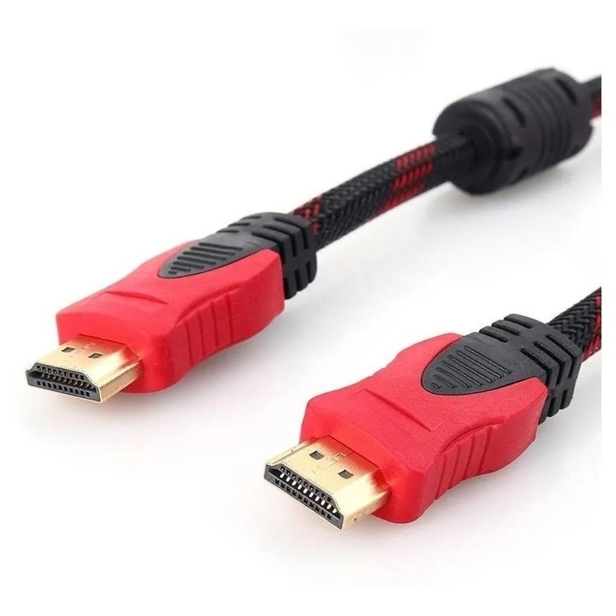 GENERICO - 5 Cable Hdmi 1.5 Metros Full Hd Blindado,enmallado Reforzado 260001-02029