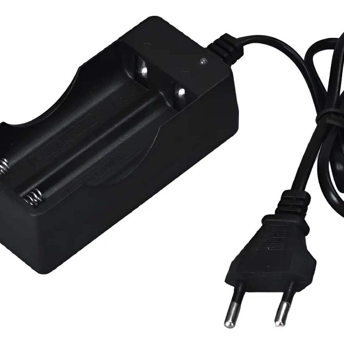 GENERICO - Cargador Inteligente Baterias Recargables 18650 Cable Echufe 004107 B27