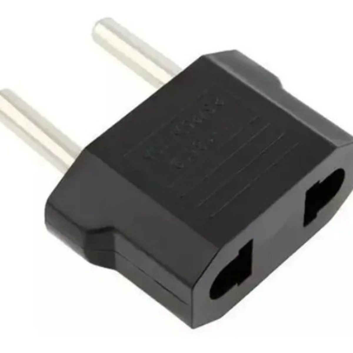 GENERICO - X5 Enchufe Adaptador Americano Europeo 2 Patas 250v 10a
