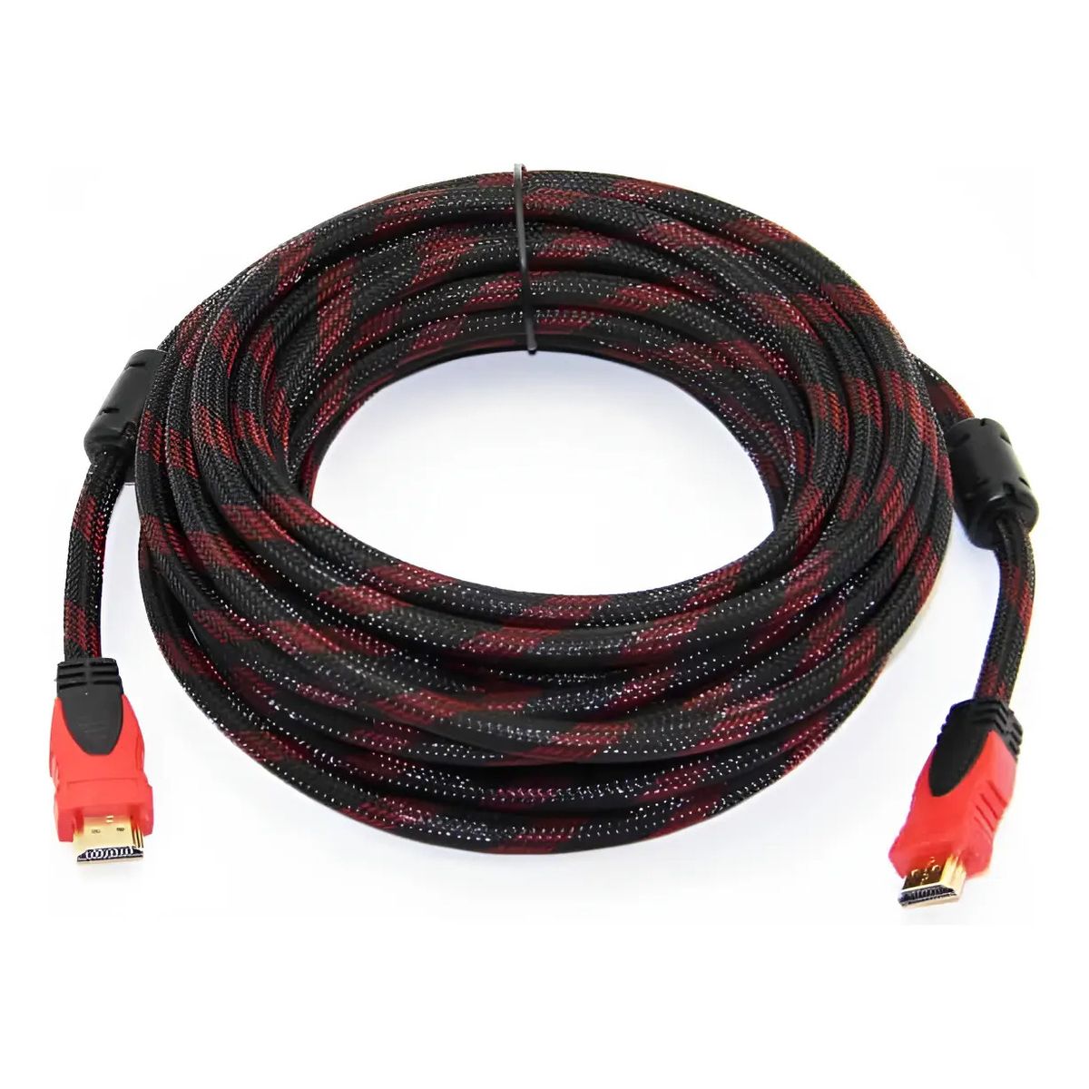 GENERICO - Cable Hdtv 5 Metros Full Hd Blindado,enmallado Y Reforzado 260003