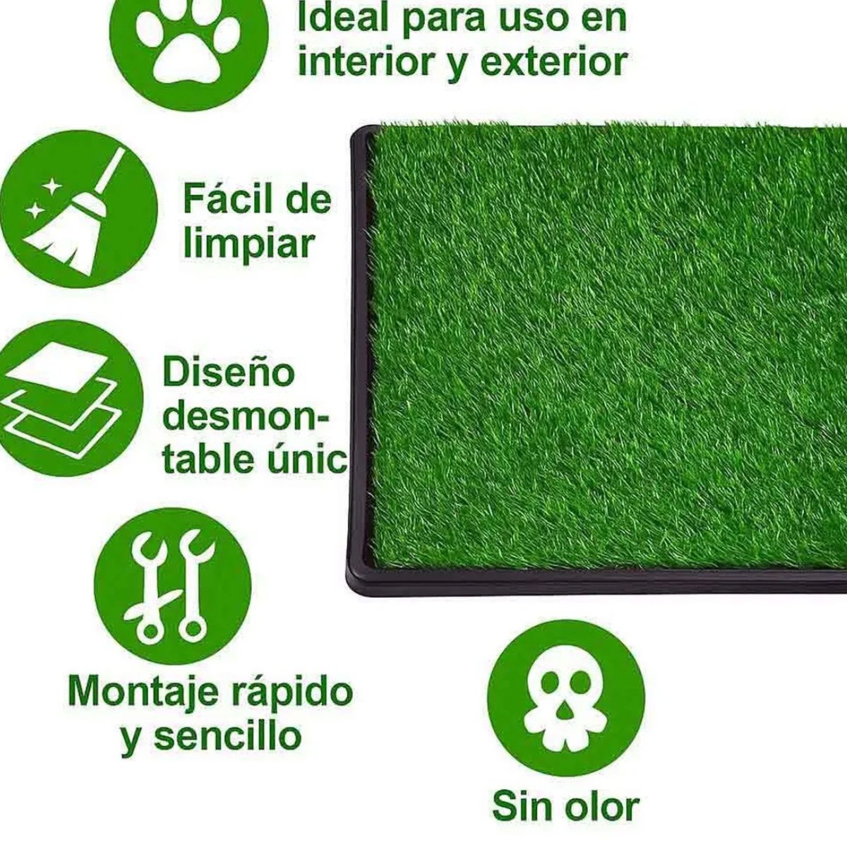 MOVI - BAÑO PORTATIL ECOLOGICO PARA MASCOTAS XL.