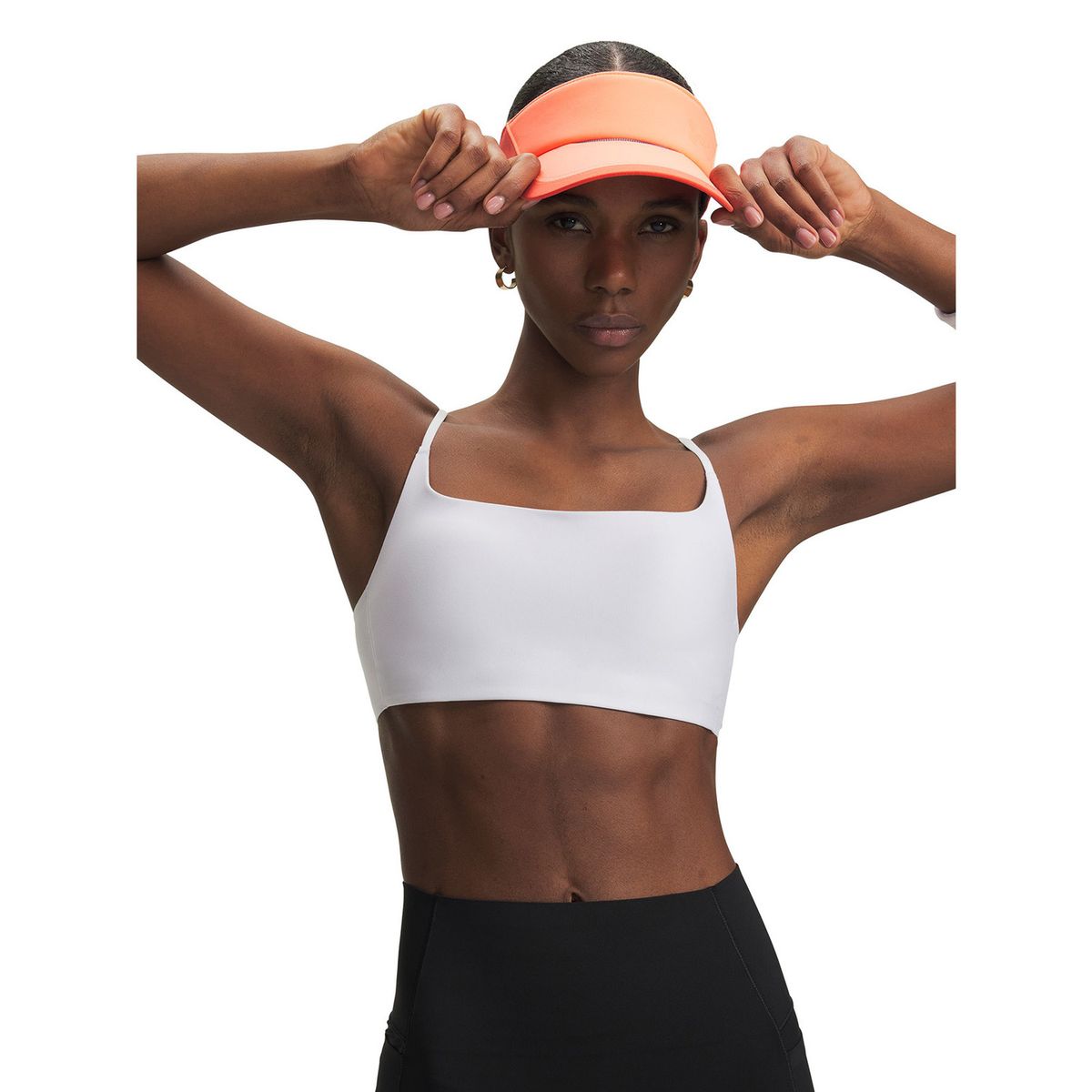 UNDER ARMOUR - Peto Mujer Open Back Bralette Blanco UNDER ARMOUR
