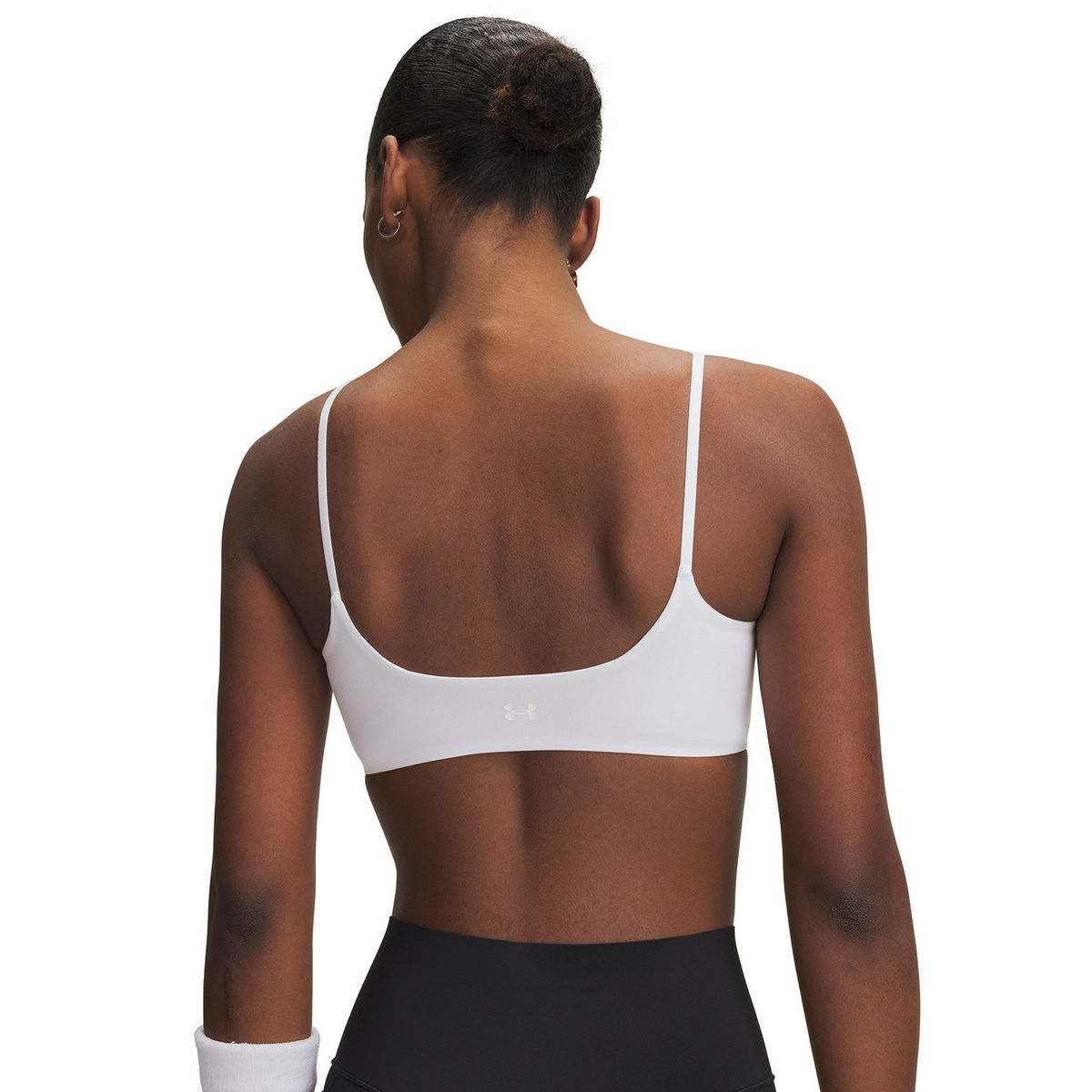 UNDER ARMOUR - Peto Mujer Open Back Bralette Blanco UNDER ARMOUR