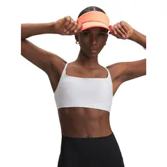 UNDER ARMOUR - Peto Mujer Open Back Bralette Blanco