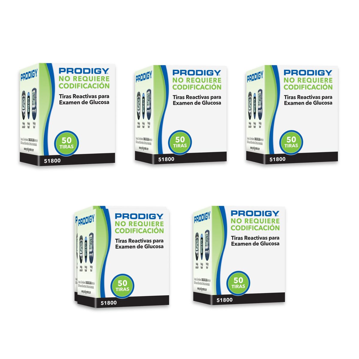 PRODIGY - 250 Tiras Reactivas Prodigy