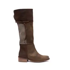 GIANI DAFIRENZE - Bota Cuero Mujer Jade Cafe