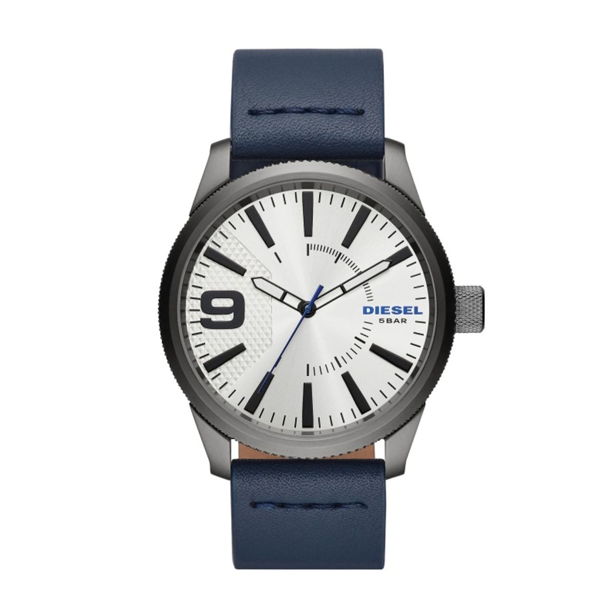 DIESEL - Diesel DZ1859 Rasp NSBB Reloj Analógico 46mm Plateado/Azul
