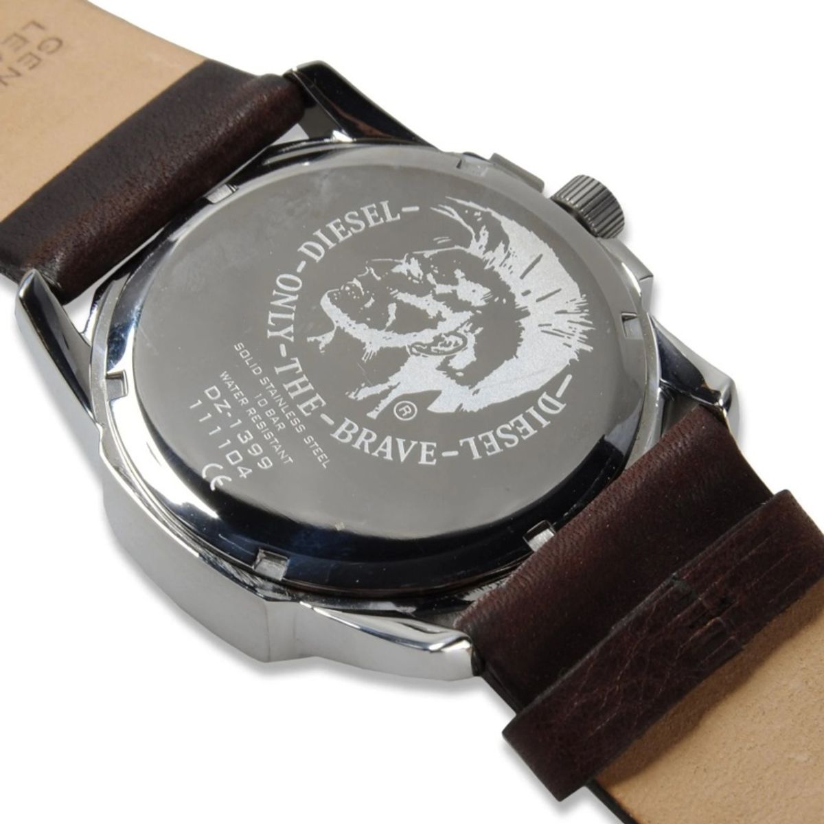 DIESEL - Diesel DZ1399 Master Chief Reloj Analógico 45mm Azul/Marrón