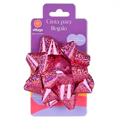 VILLAGE - Cinta de Regalo Pompom Básica Grande