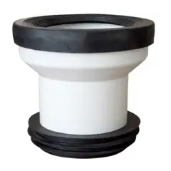HOFFENS - Manguito Wc Concentrico 110mm Con Junta Y Adaptador