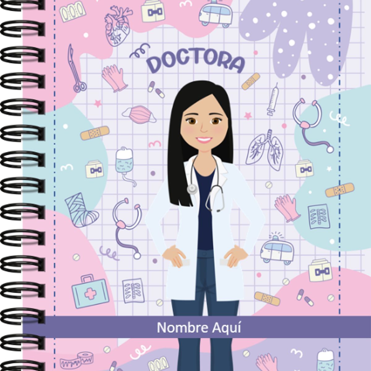 ELAB PROPIA - Agenda diseño "Doctora", 2026
