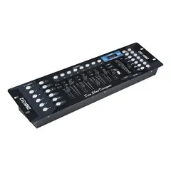 GENERICO - Controlador Consola Iluminación Disco 192 Canales Dmx 512 Negro