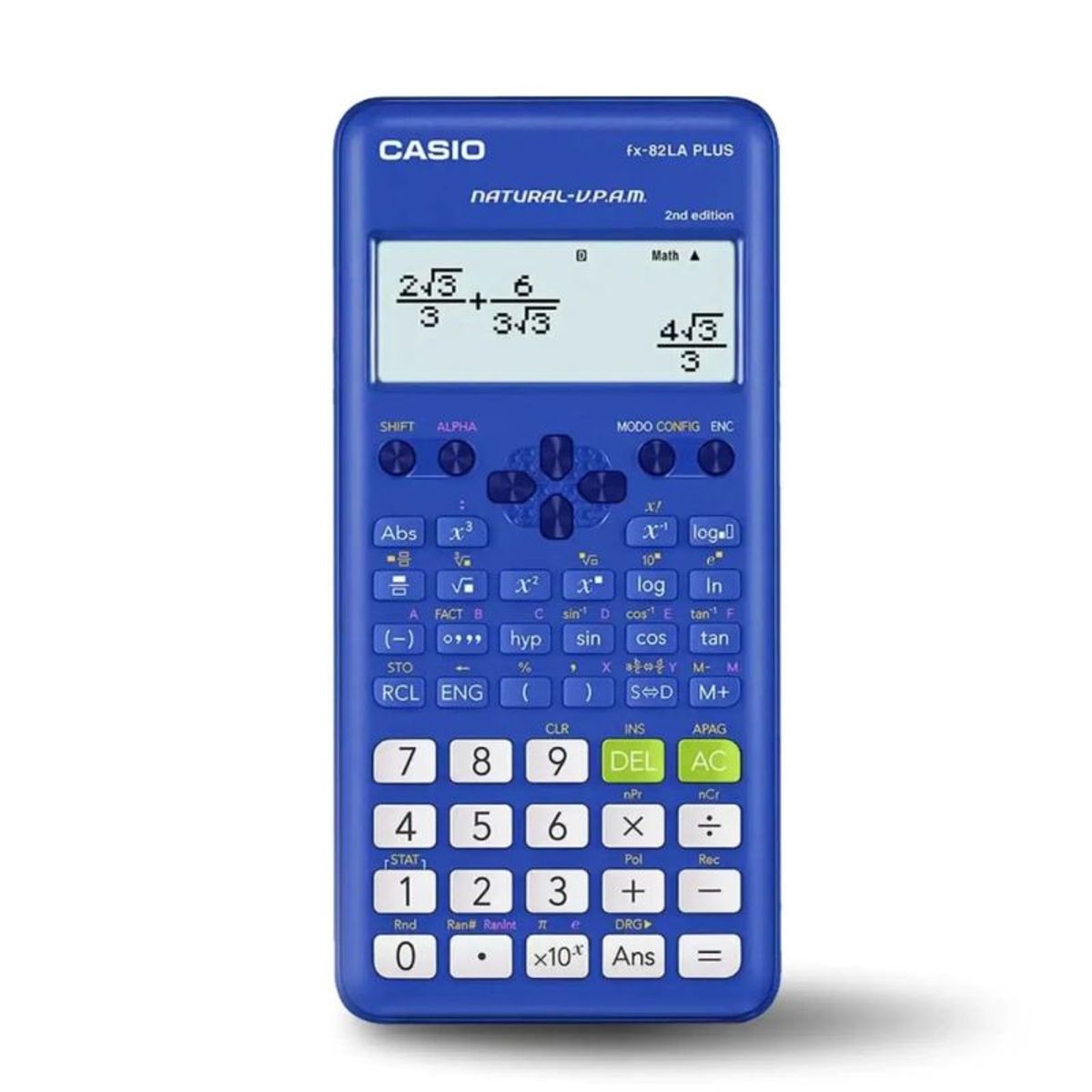 CASIO - FX-82LAPLUS-BU AZUL