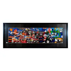 GENERICO - Obra Abstracta de Totoy Zamudio 164.5x64.5 cm