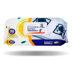 WAKESHOME - Toallitas Toallas Húmedas De Limpieza Cocina Multiusos 80pcs