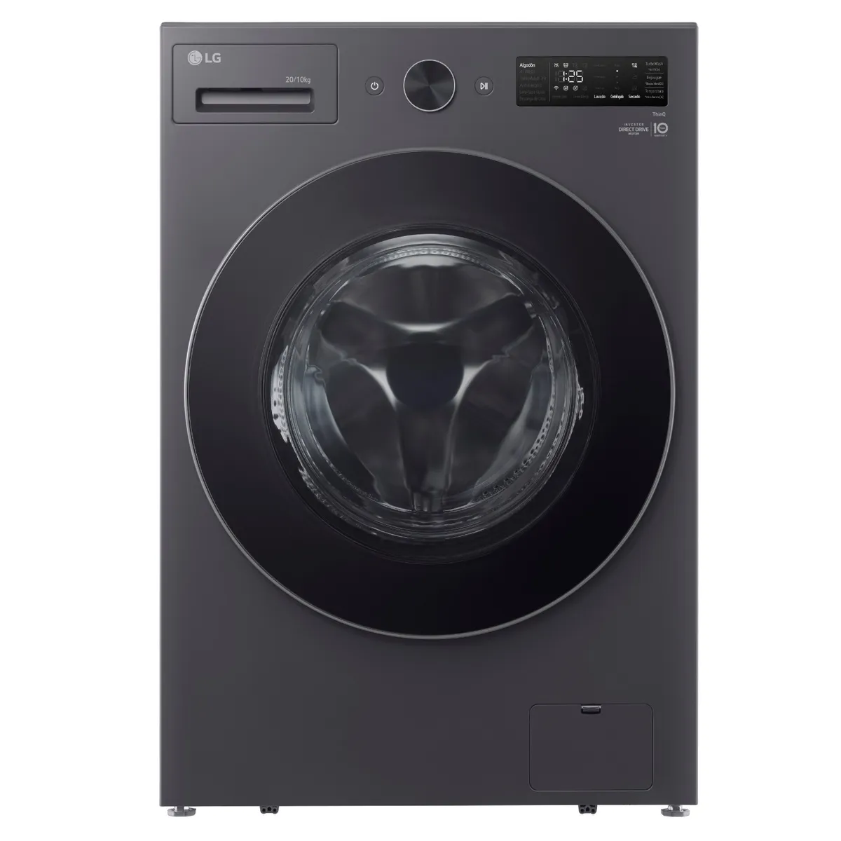 LG - Lavadora Carga Frontal 20Kg con AIDD™ WM20EGNTSPG LG