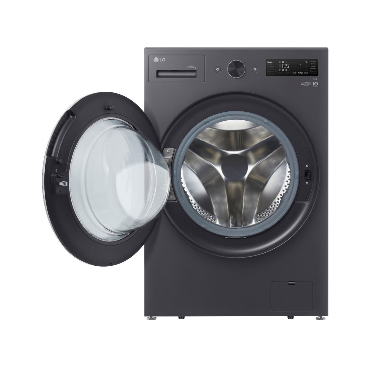 LG - Lavadora Carga Frontal 20Kg con AIDD™ WM20EGNTSPG LG
