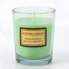 GENERICO - Velas Aromáticas Fragancia Frutal 6u Aceite Esencial Frasco