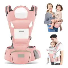 EVERSO - Mochila Portabebés Ergonómica Asiento Multifuncional 6 En 1