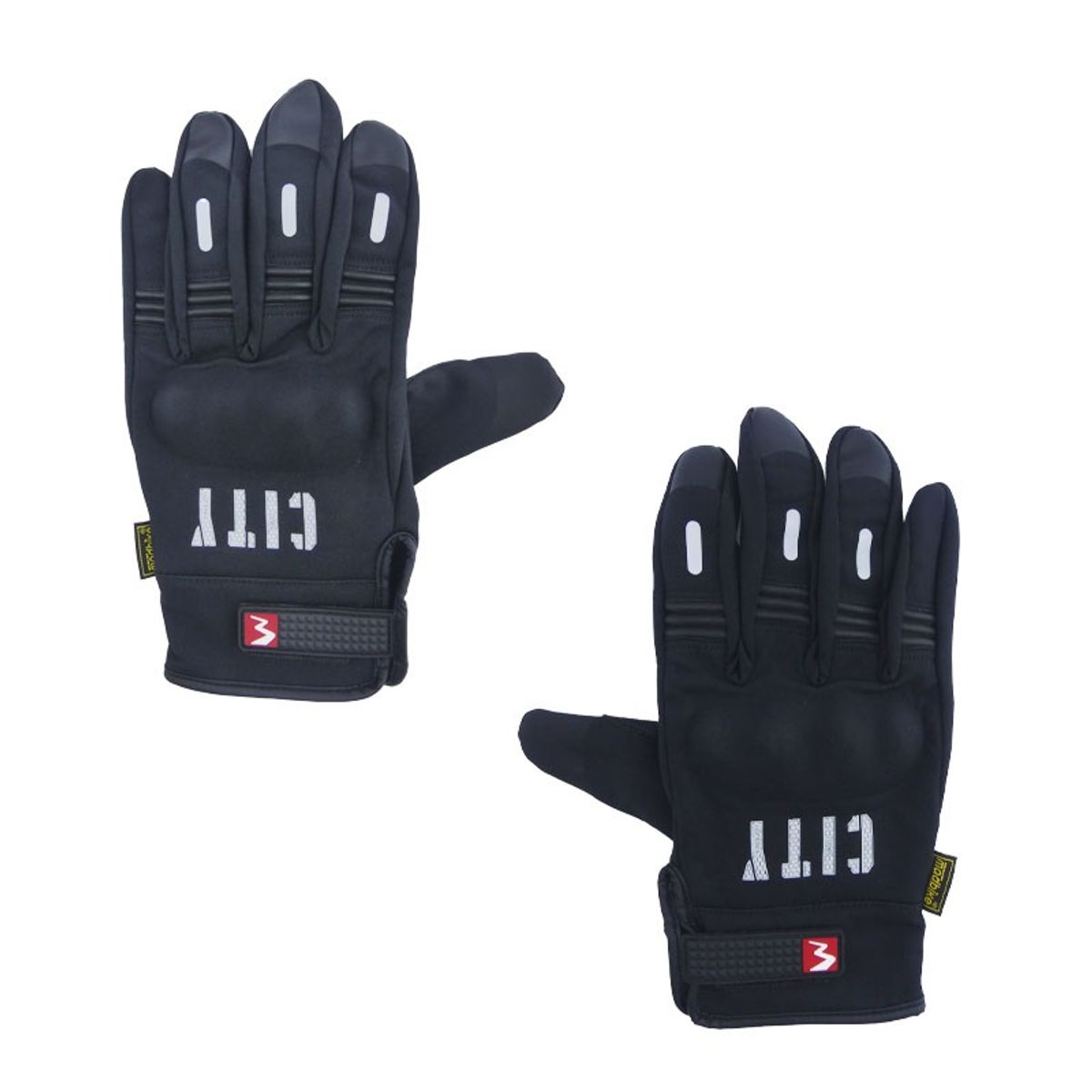 MADBIKE - GUANTES PARA MOTO  BICI MADBIKE CITY CON TACTIL TALLA L