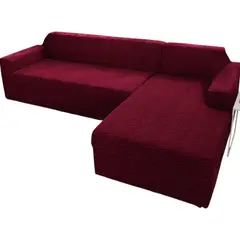 GENERICO - Funda Cubre sillón Tipo L Texturizado