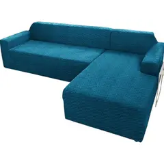 GENERICO - Funda Cubre sillón Tipo L Texturizado