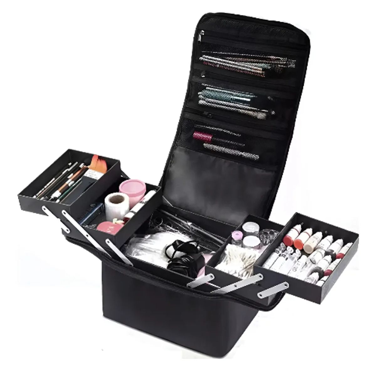 GENERICO - Maleta Para Maquillaje Tela Portátil Manicure
