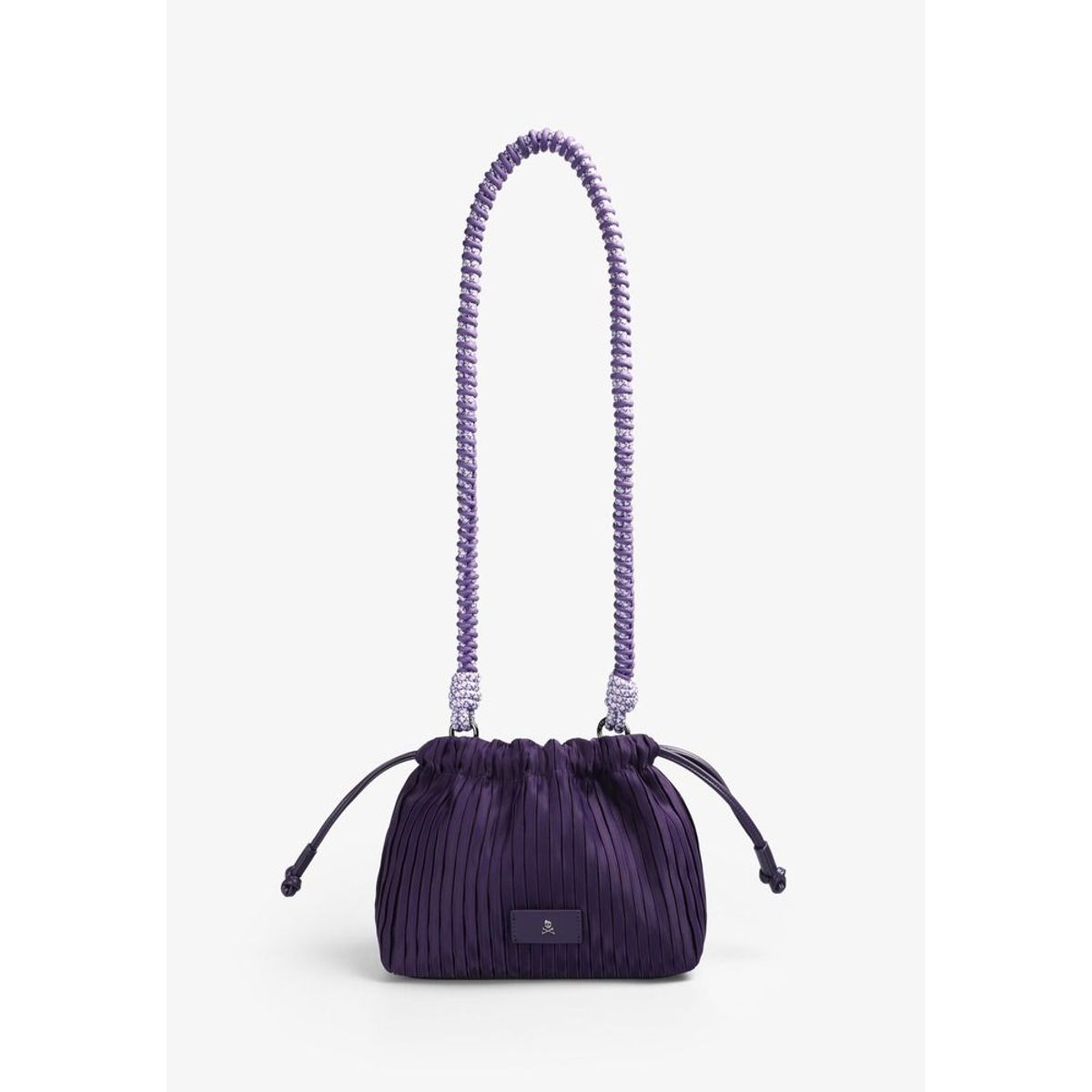 SCALPERS - BOLSO PLISADO TIRADORES AJUSTABLES