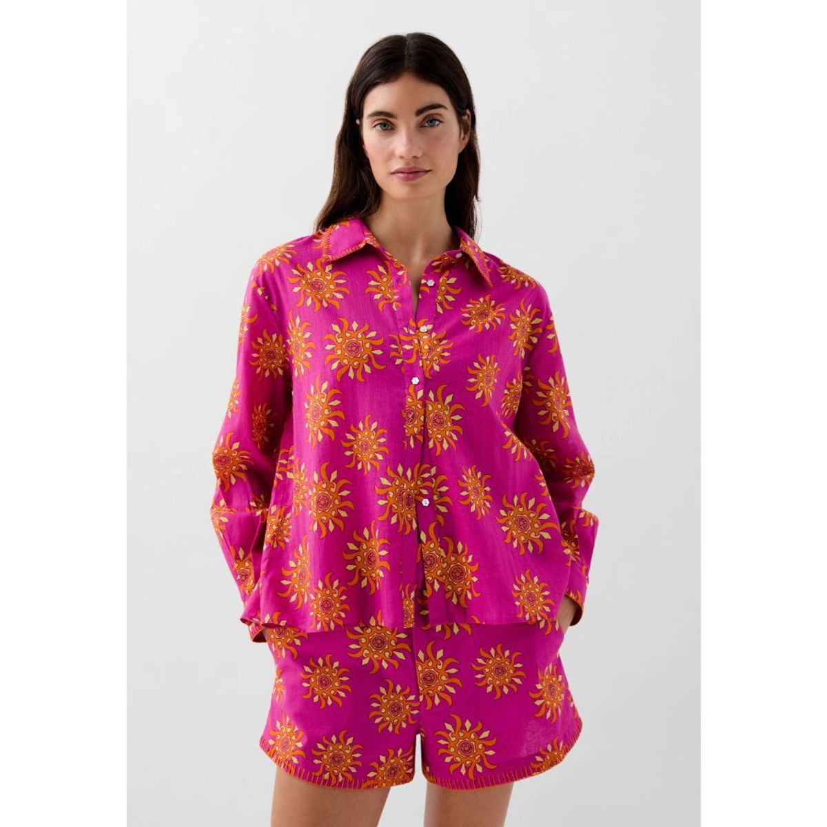 SCALPERS - CAMISA ESTAMPADA 100% ALGODÓN
