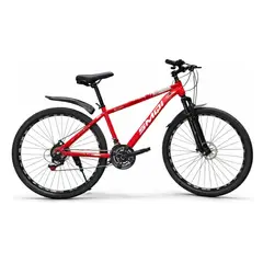 GENERICO - Bicicleta Aro 29 Bike Monuntain Con Pie De Apoyo Rojo