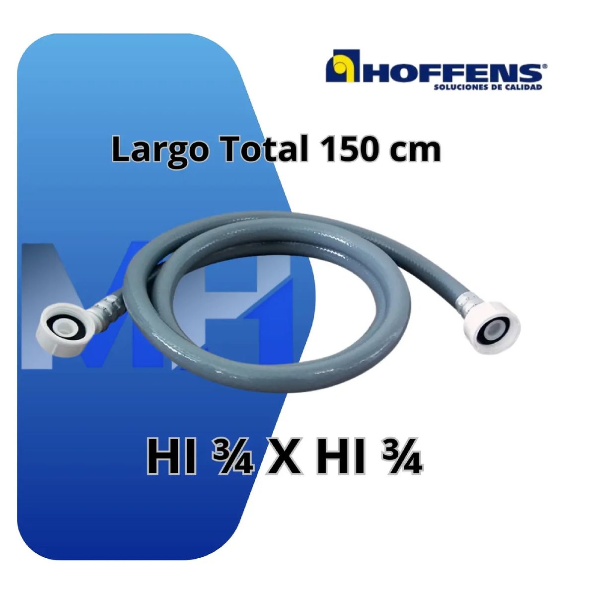 HOFFENS - Manguera Lavadora Universal 1,5 Metros 3/4 Hi Reforza Hoffen