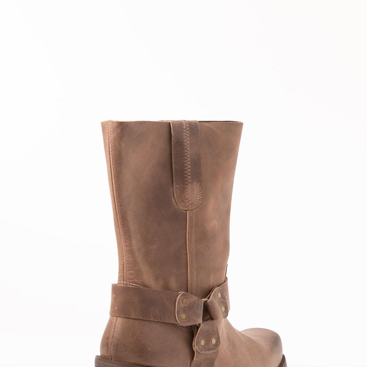 GIANI DAFIRENZE - Bota Cuero Mujer Tepa Taupe