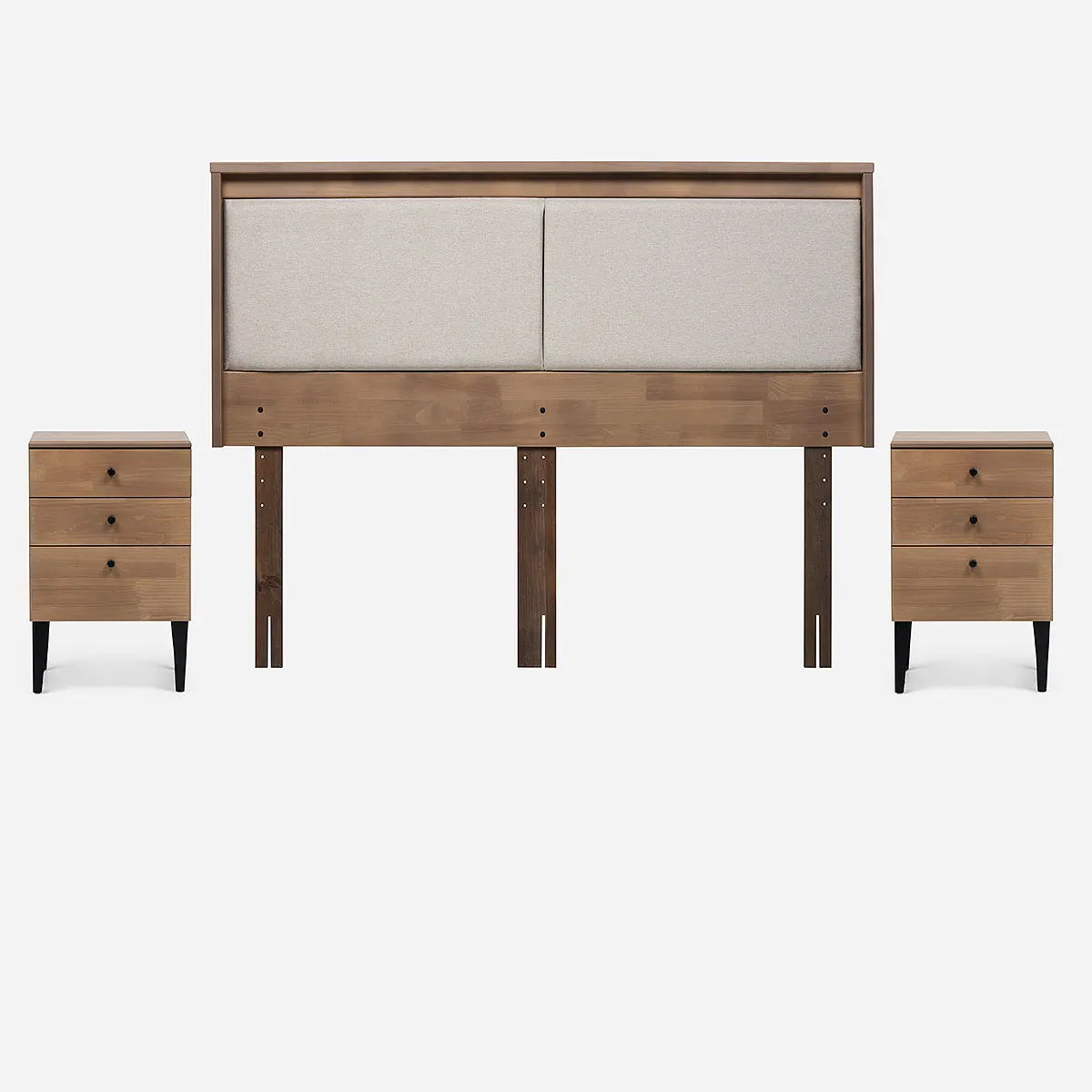 ROSEN - Set de Muebles Paul King Madera Latte