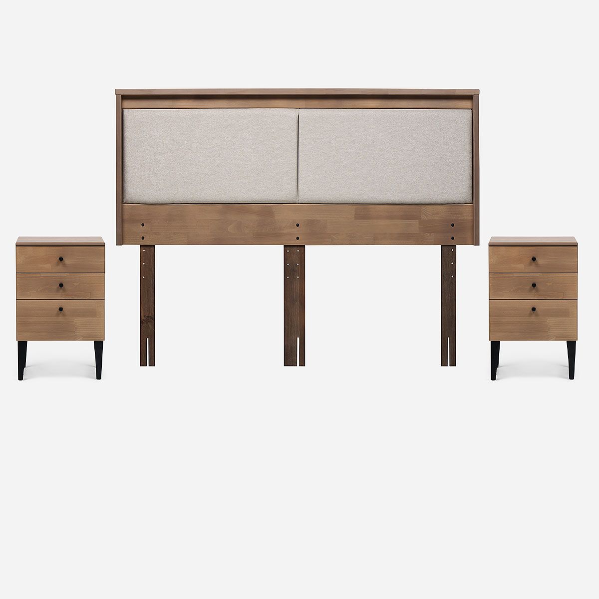ROSEN - Set de Muebles Paul King Madera Latte