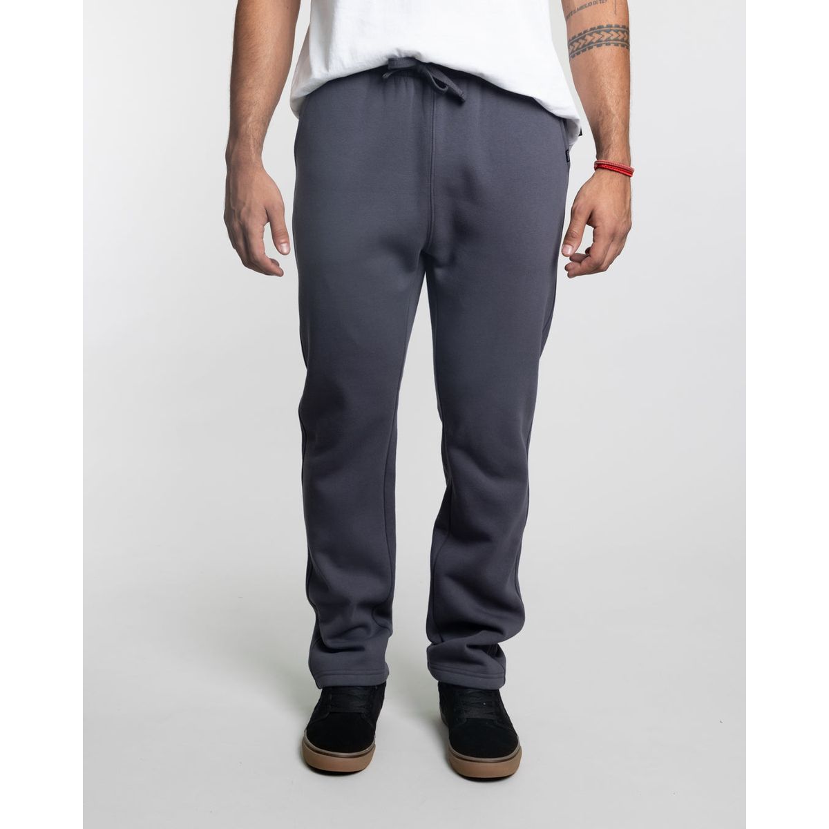POLEMIC - Jogger franela corte Recto Azul Polemic