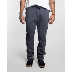 POLEMIC - Jogger franela corte Recto Azul