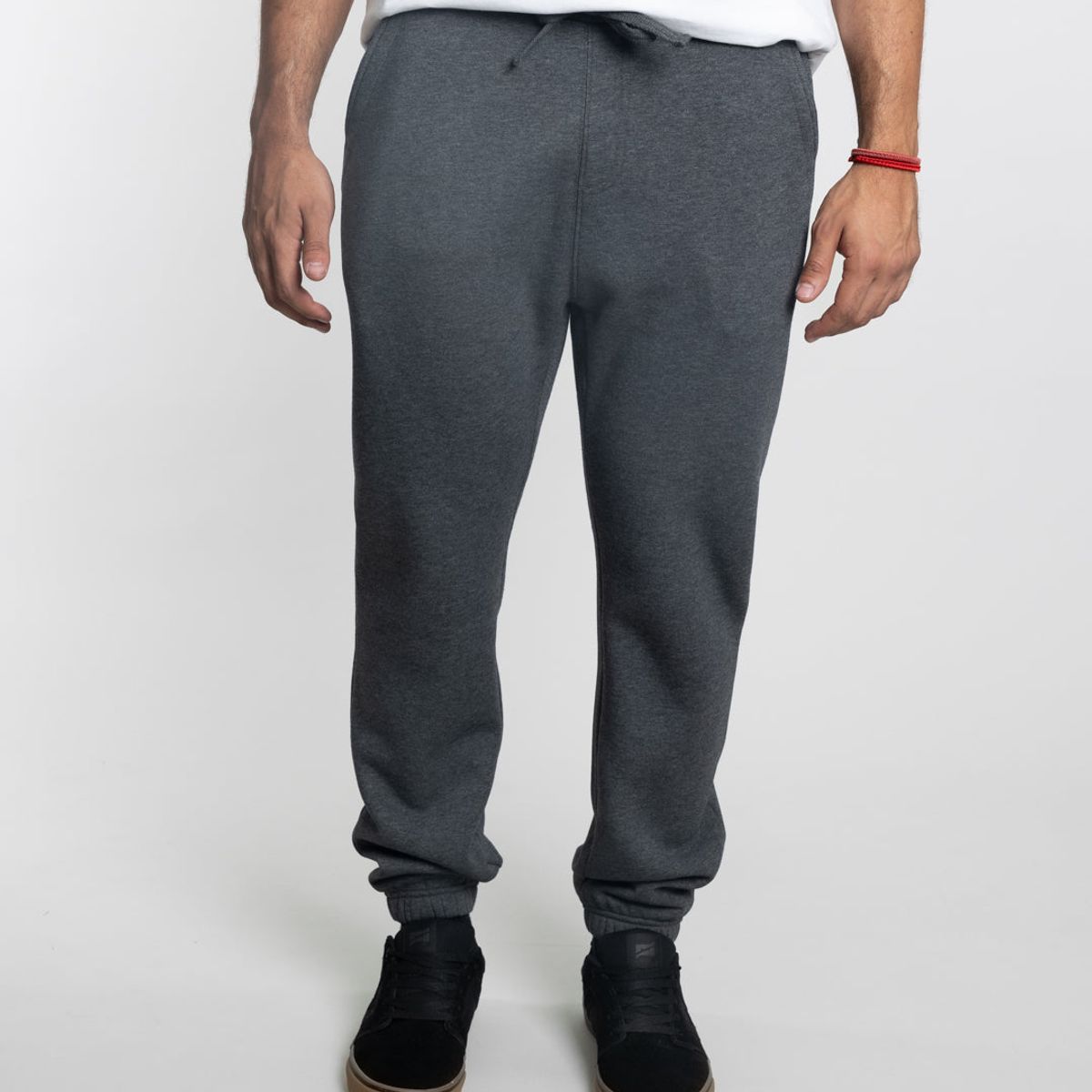 POLEMIC - Jogger franela con puños Gris Polemic