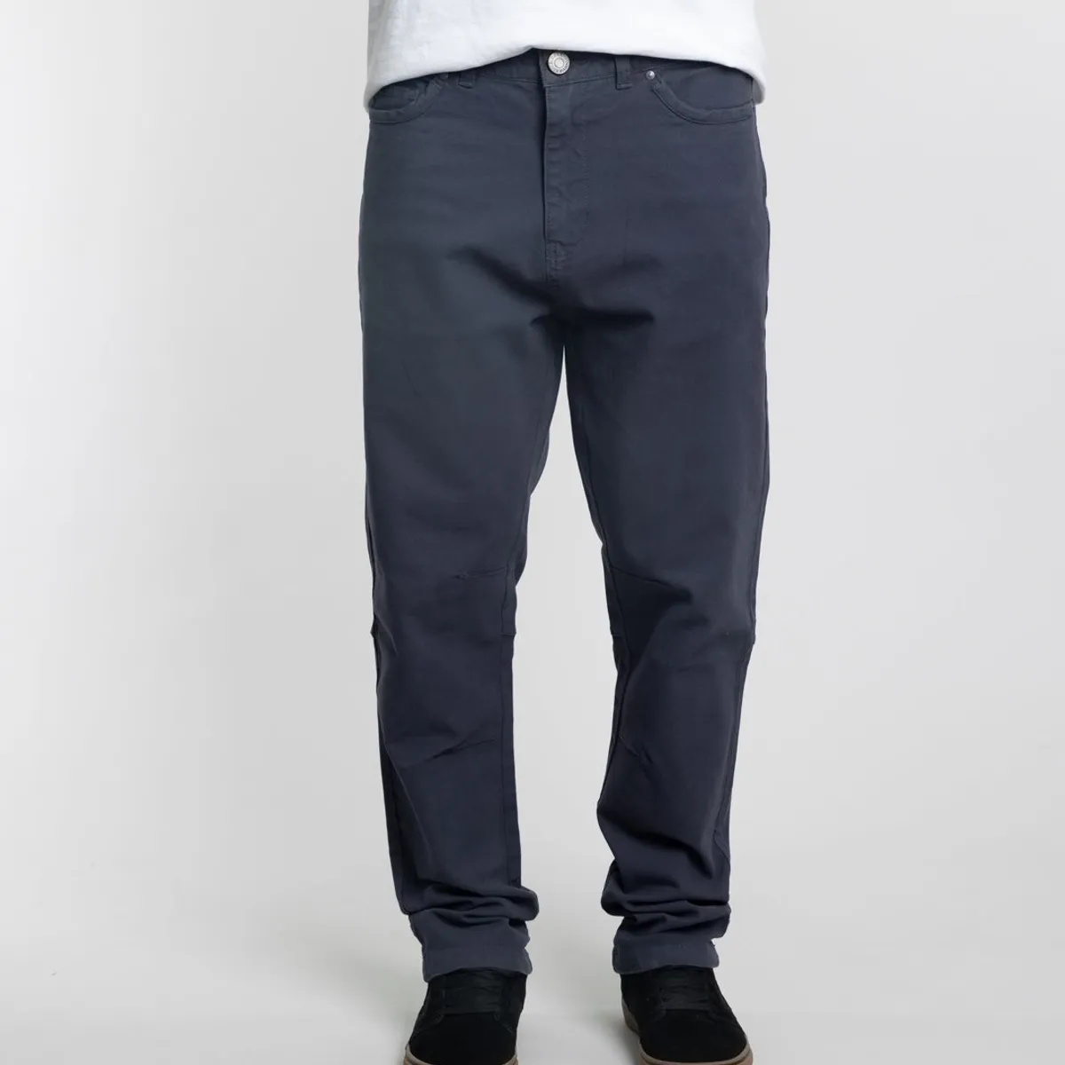 POLEMIC - Pantalon hombre Canvas procesado Azul Polemic