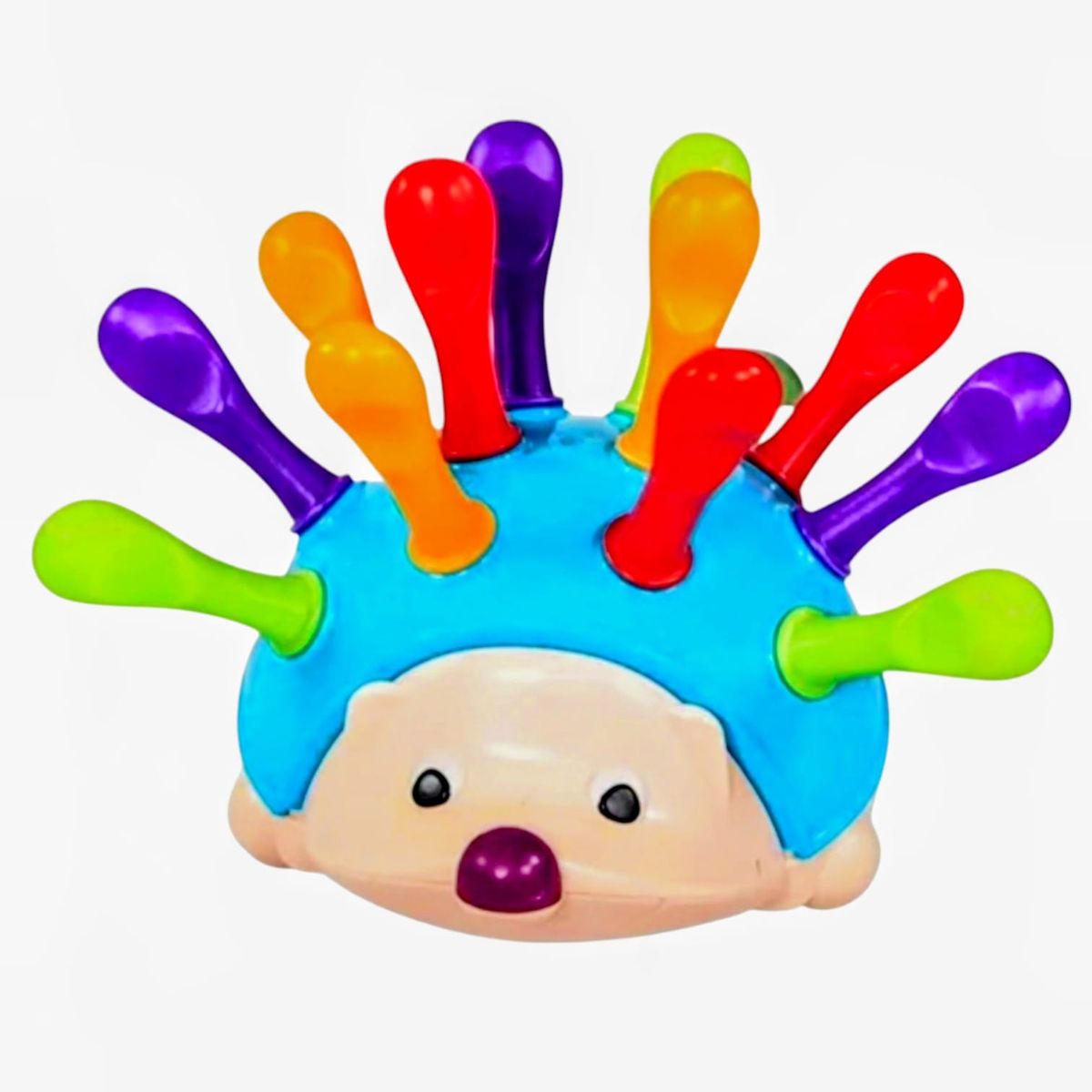 GENERICO - Juego De Aprendizaje Educativos Montessori Erizo Celeste Encajes